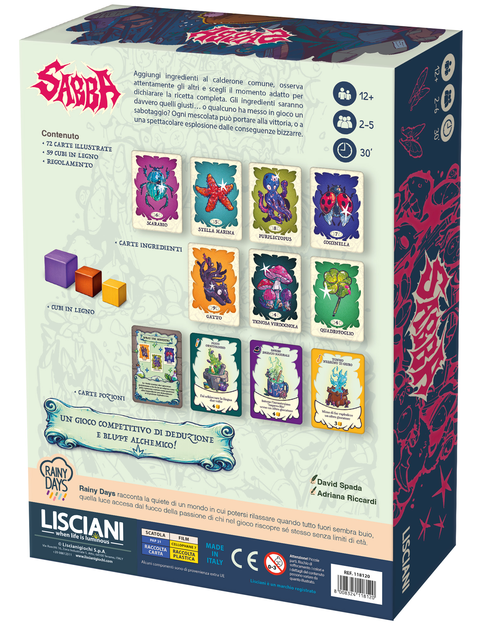 lisciani-rainy-days-sabba-jeu-de-soci-t-bluff-et-potions image 4
