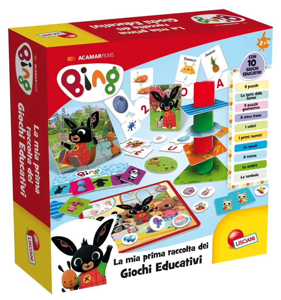 lisciani-bing-raccolta-giochi-educativi-baby-coffret-jeux-premi-re-enfance image 1