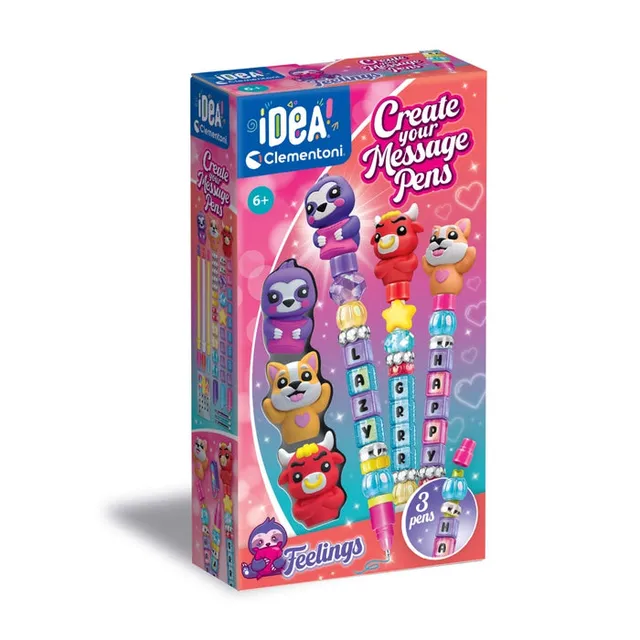 clementoni-idea-create-your-message-pen-feelings-kit-stylos-cr-atifs image 1