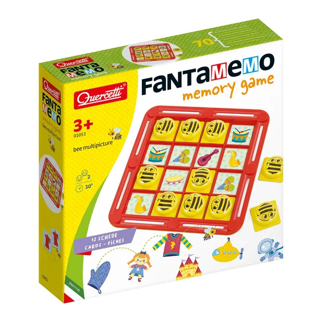 quercetti-1052-fantamemo-abeille-jeu-de-m-moire-et-association-multith-me image 1