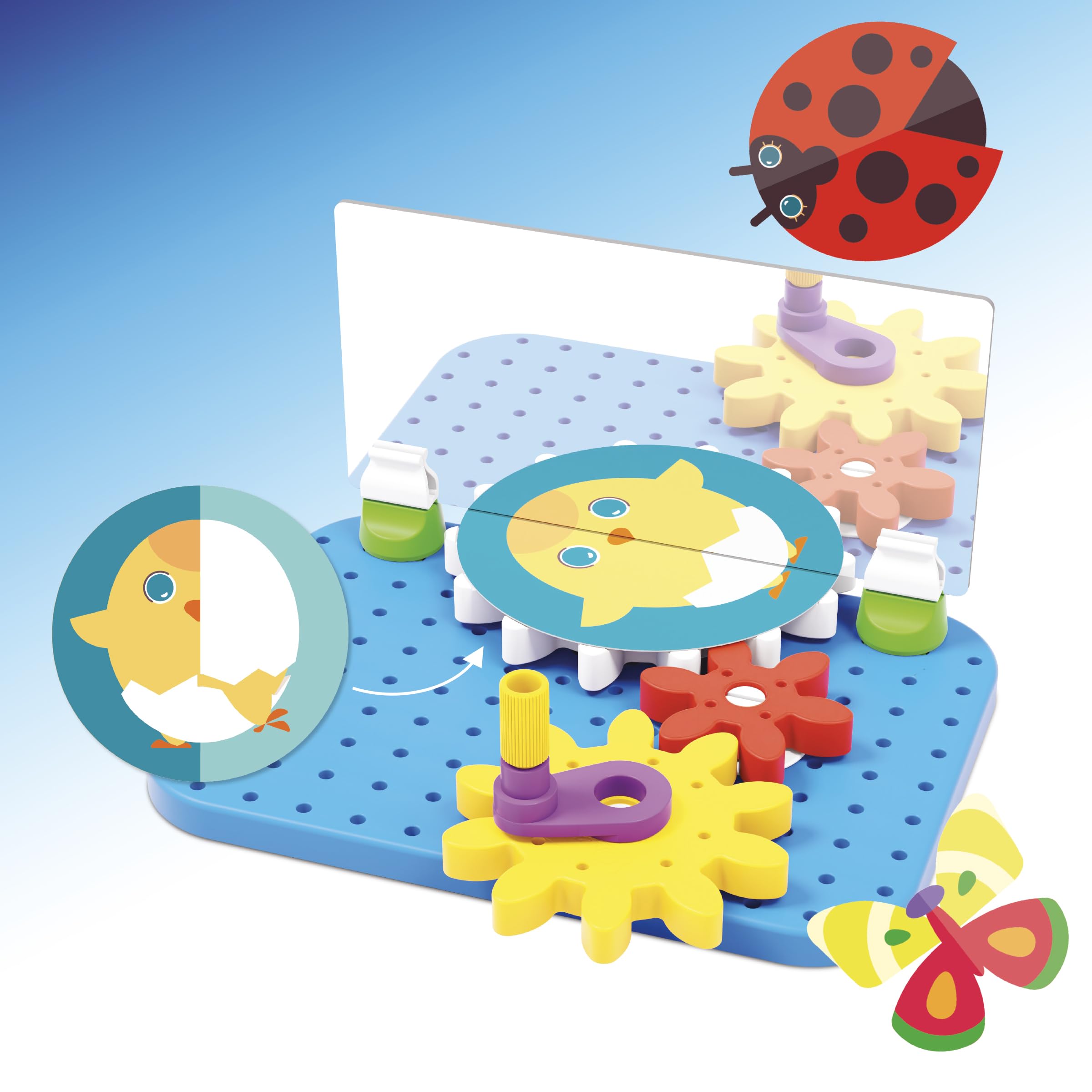 quercetti-2312-mirrorello-jeu-d-engrenages-miroir-cr-atif image 3