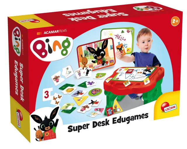 lisciani-bing-super-desk-edugames-table-de-jeux-ducatifs-petite-enfance image 1