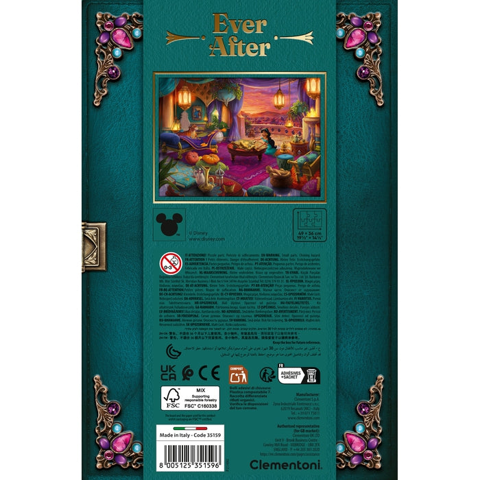 clementoni-jasmine-500-pi-ces-puzzle-disney-princess-adultes-et-10-ans image 8
