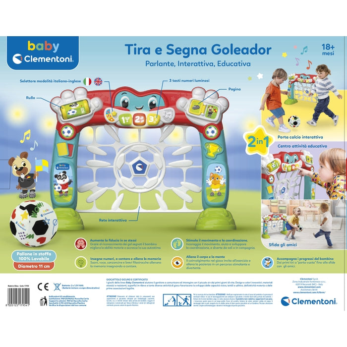 baby-clementoni-tira-e-segna-goleador-but-de-foot-interactif image 6