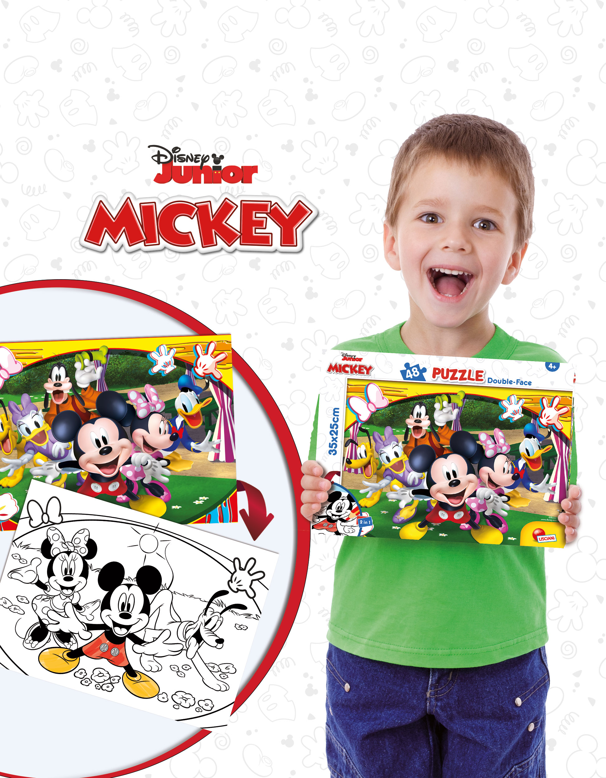 lisciani-disney-puzzle-df-m-plus-48-mickey-puzzle-48-pi-ces-coloriage image 4