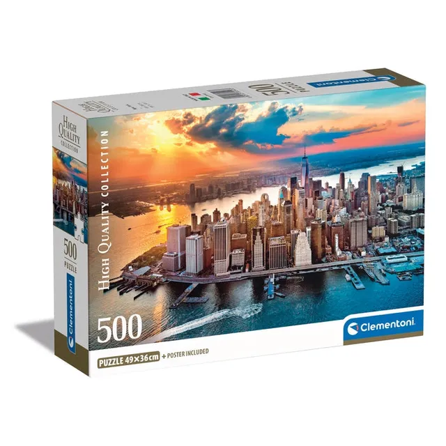 clementoni-new-york-puzzle-500-pi-ces-49-x-36-cm image 1