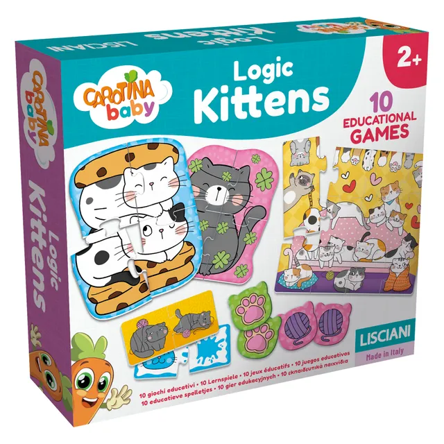 lisciani-carotina-baby-logic-kittens-jeux-ducatifs image 1