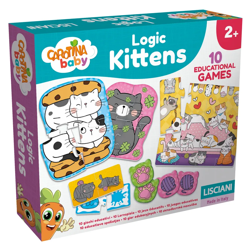 lisciani-carotina-baby-logic-kittens-jeux-ducatifs image 1