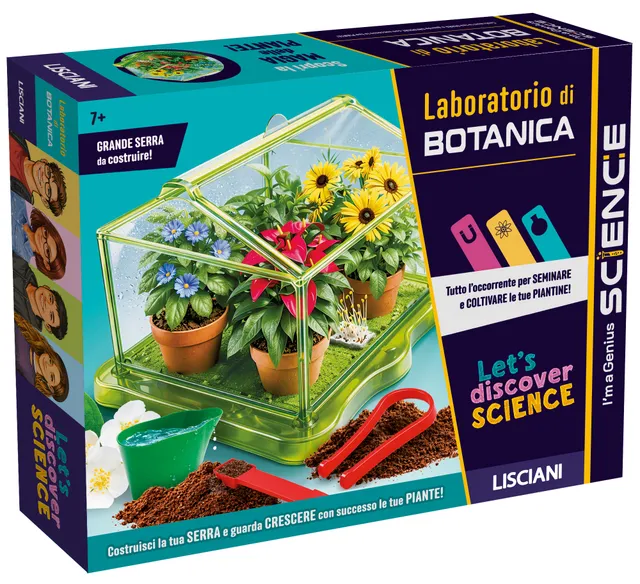 lisciani-i-m-a-genius-laboratoire-de-botanique-serre-scientifique-enfant image 1
