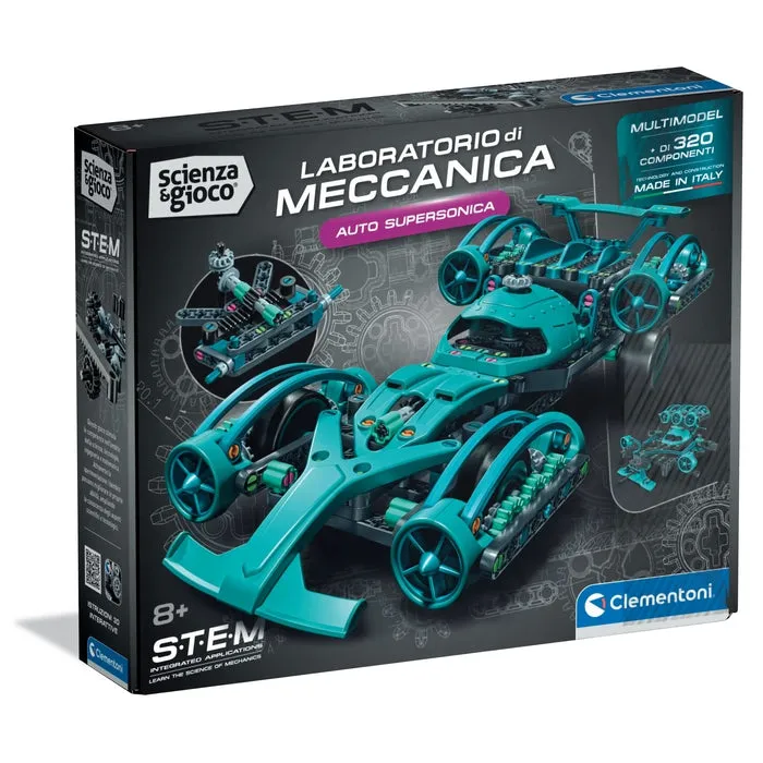 clementoni-scienza-e-gioco-build-auto-supersonica-2-en-1 image 1