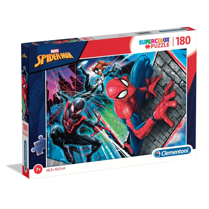 clementoni-spider-man-puzzle-180-pi-ces-48-5-x-33-5-cm image 1