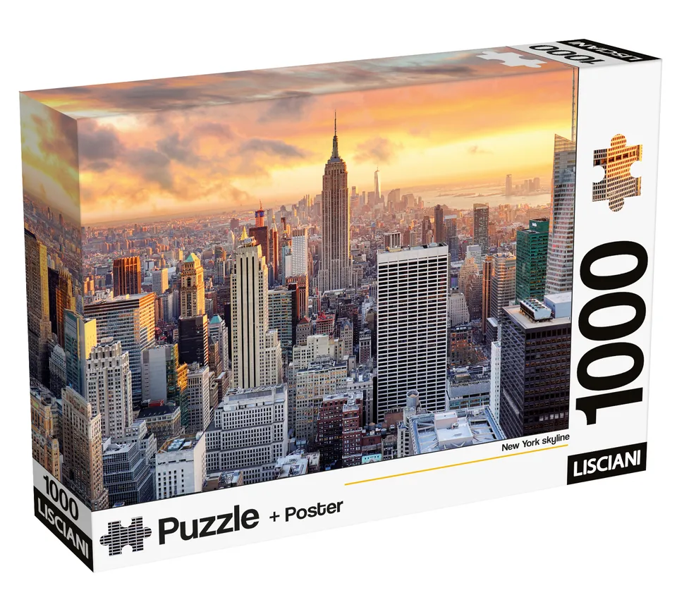 lisciani-puzzle-1000-pi-ces-new-york-poster-inclus image 1
