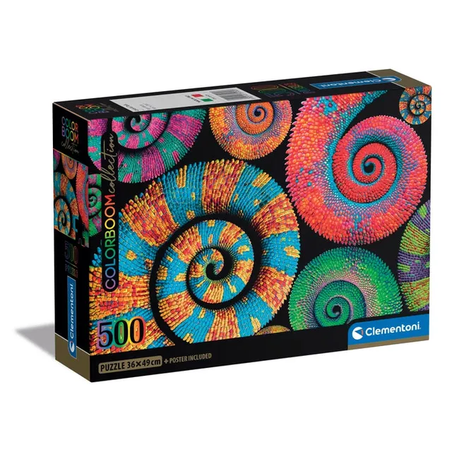 clementoni-curly-tails-puzzle-adulte-500-pi-ces image 1