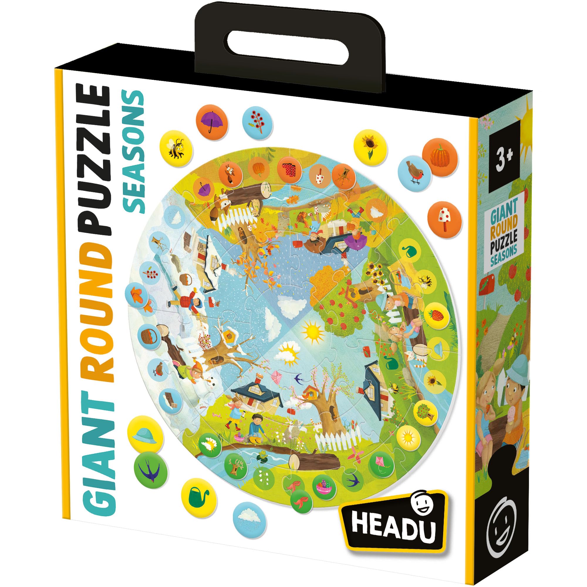 headu-giant-round-puzzle-seasons-puzzle-ducatif-saisons-3-5-ans image 1