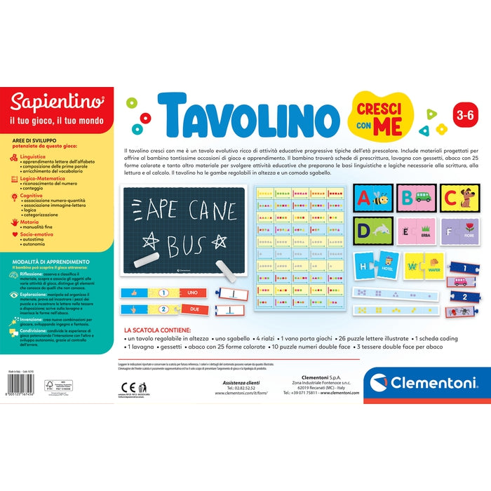 clementoni-sapientino-table-volutive-cresci-con-me-avec-tabouret image 5