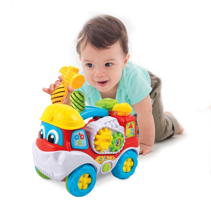baby-clementoni-alvaro-aggiusto-e-imparo-camion-bricolage-avec-marteau image 3