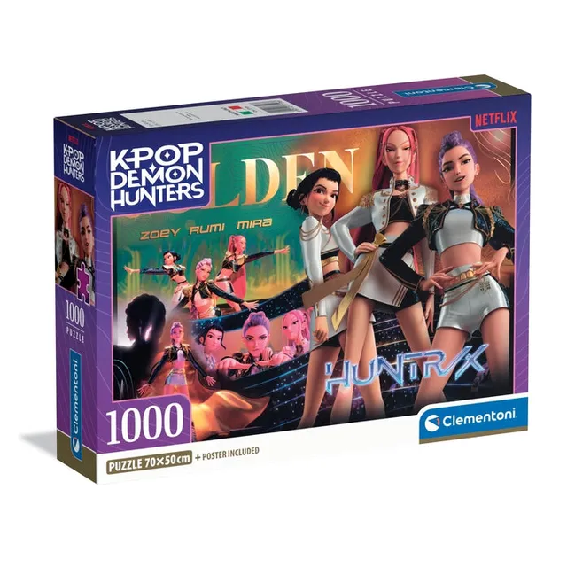 clementoni-kpop-demon-hunters-puzzle-1000-pi-ces-2 image 1