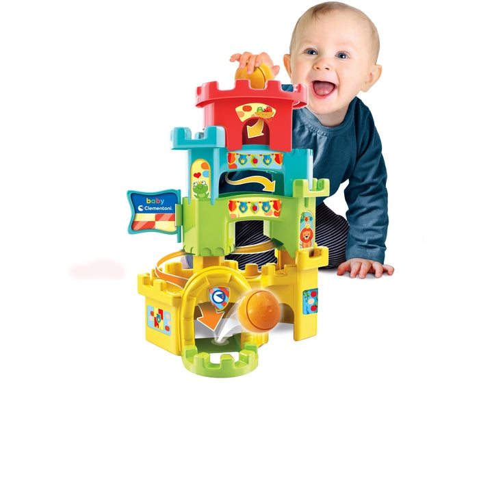 baby-clementoni-ball-drop-castle-ch-teau-balles-parcours-b-b image 4