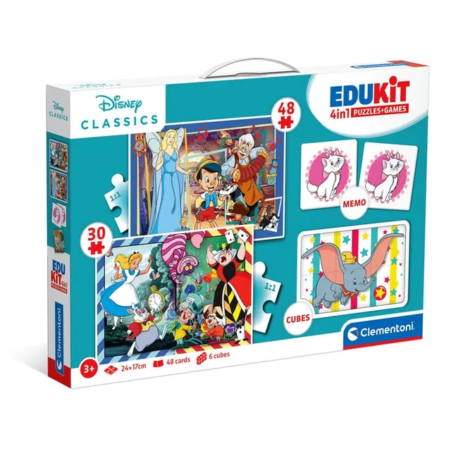 clementoni-disney-classics-spidey-coffret-ducatif-puzzles-30-et-48-pi-ces-m-mo-c image 1