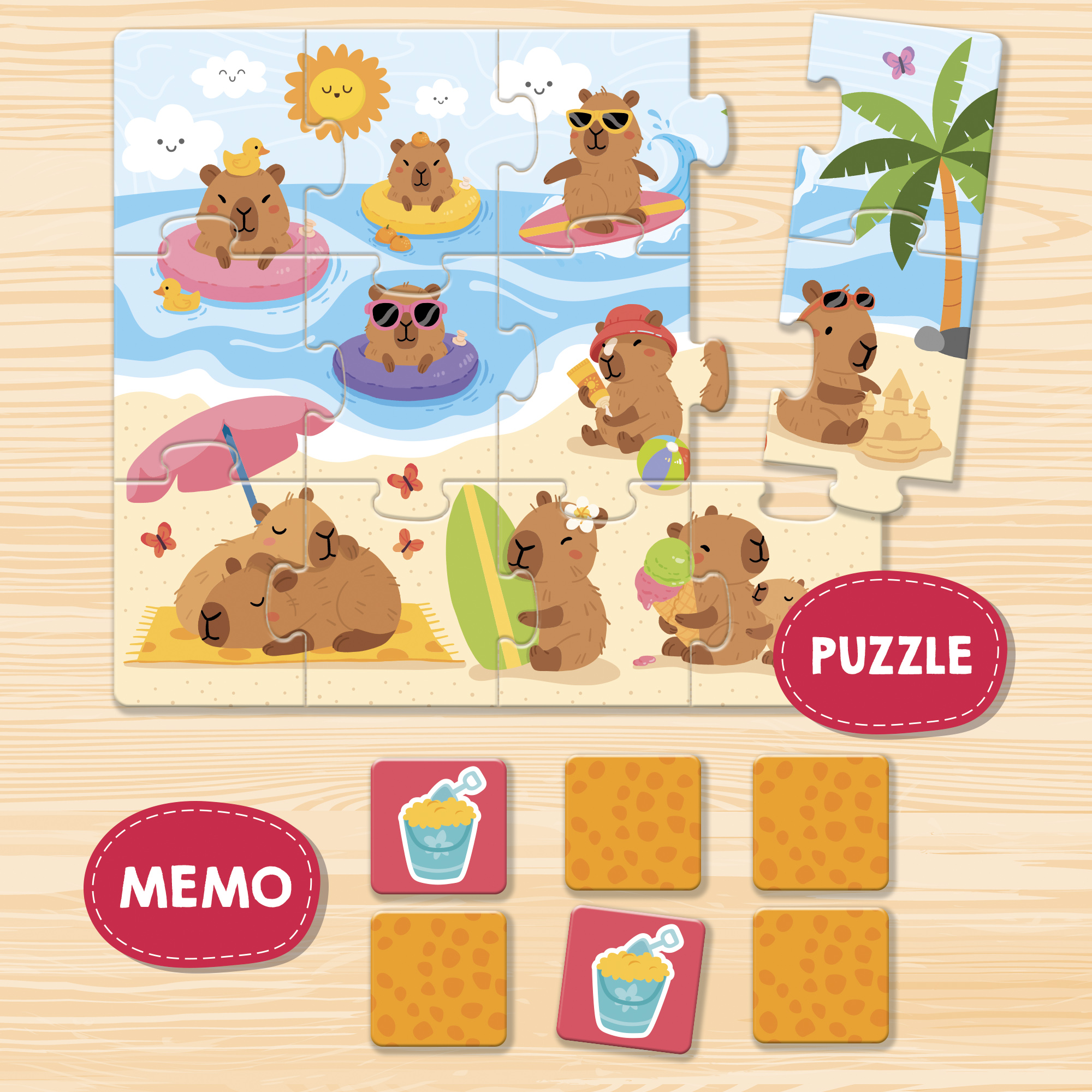 lisciani-carotina-baby-10-jeux-du-capybara-d-s-2-ans image 3