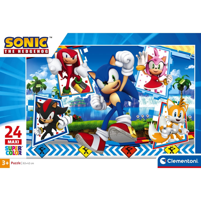 clementoni-sonic-24-maxi-pi-ces-puzzle-enfant-62-x-42-cm image 4