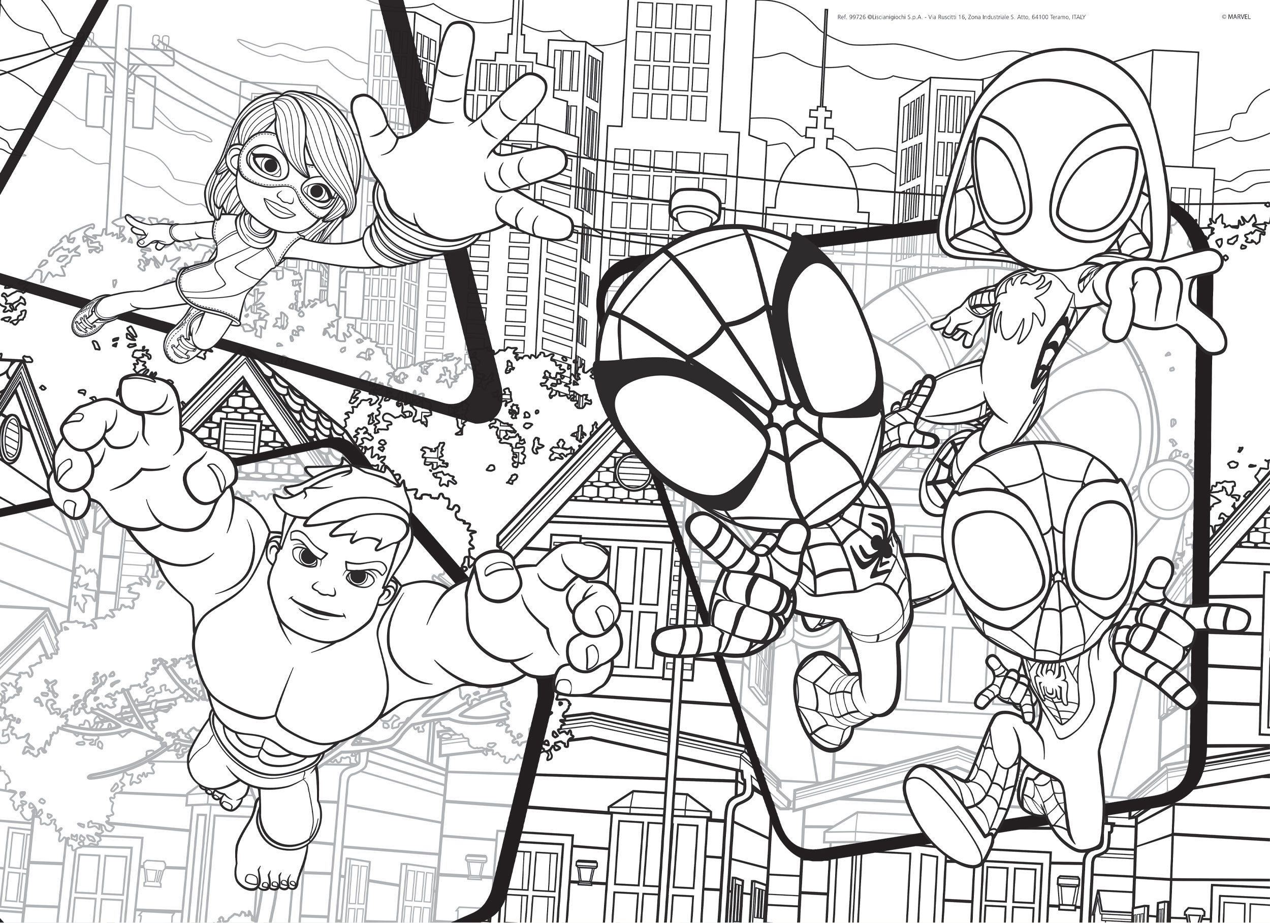 lisciani-marvel-puzzle-double-face-maxifloor-24-spidey image 3