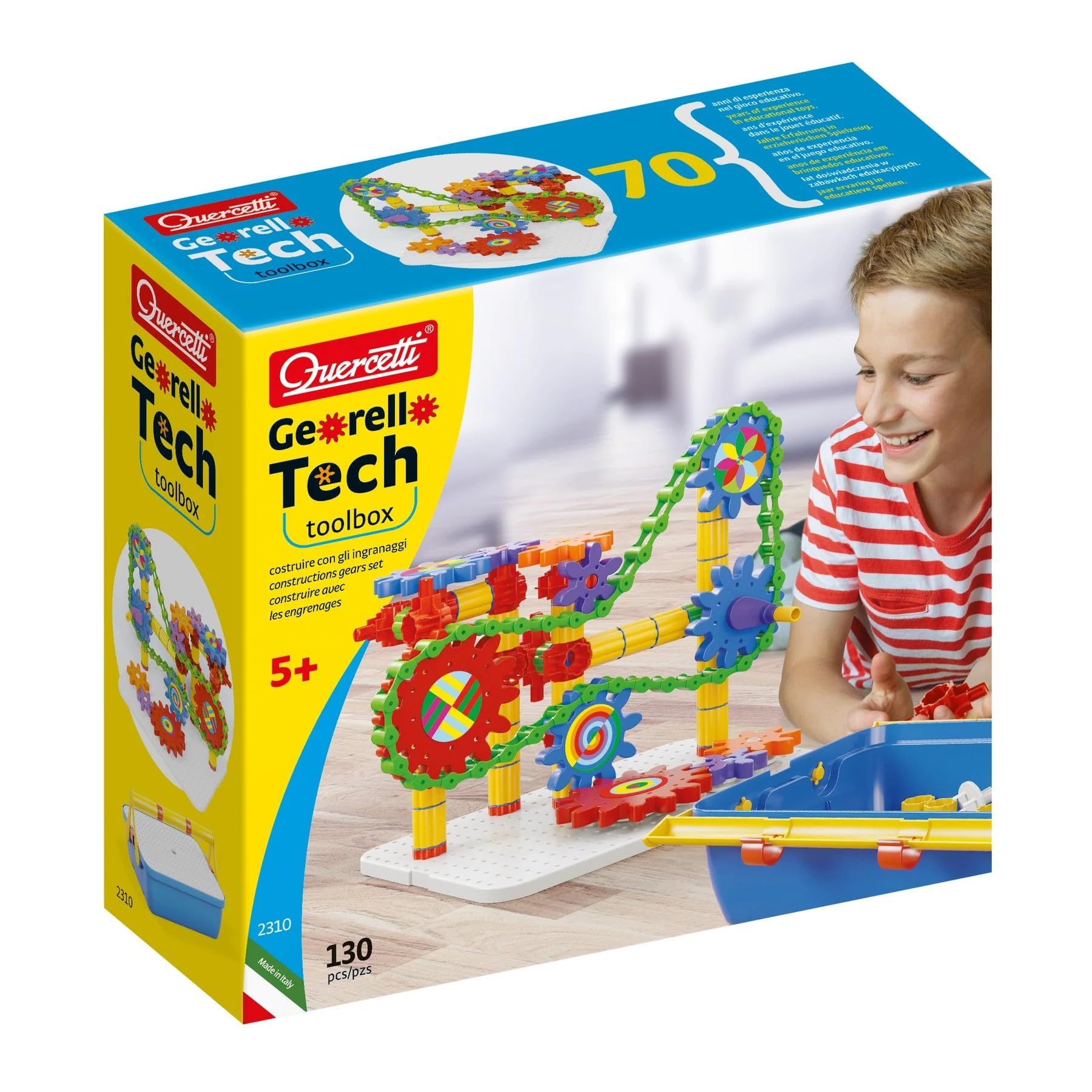 quercetti-georello-tech-toolbox-jeu-de-construction-engrenages image 2