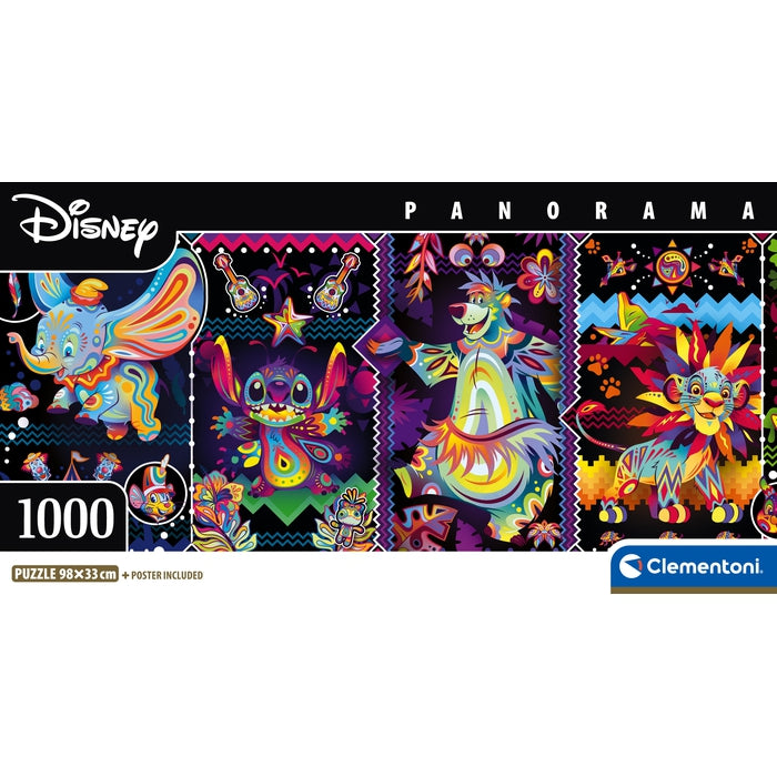 clementoni-joys-puzzle-1000-pi-ces-disney-panoramique-98-x-33-cm image 4