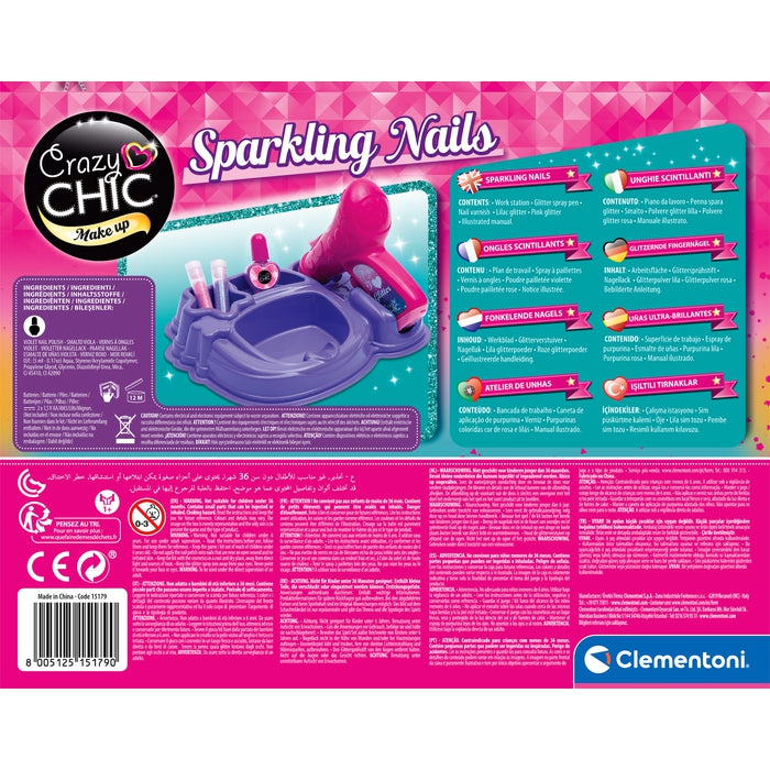 clementoni-crazy-chic-sparkling-nails-kit-nail-art image 6