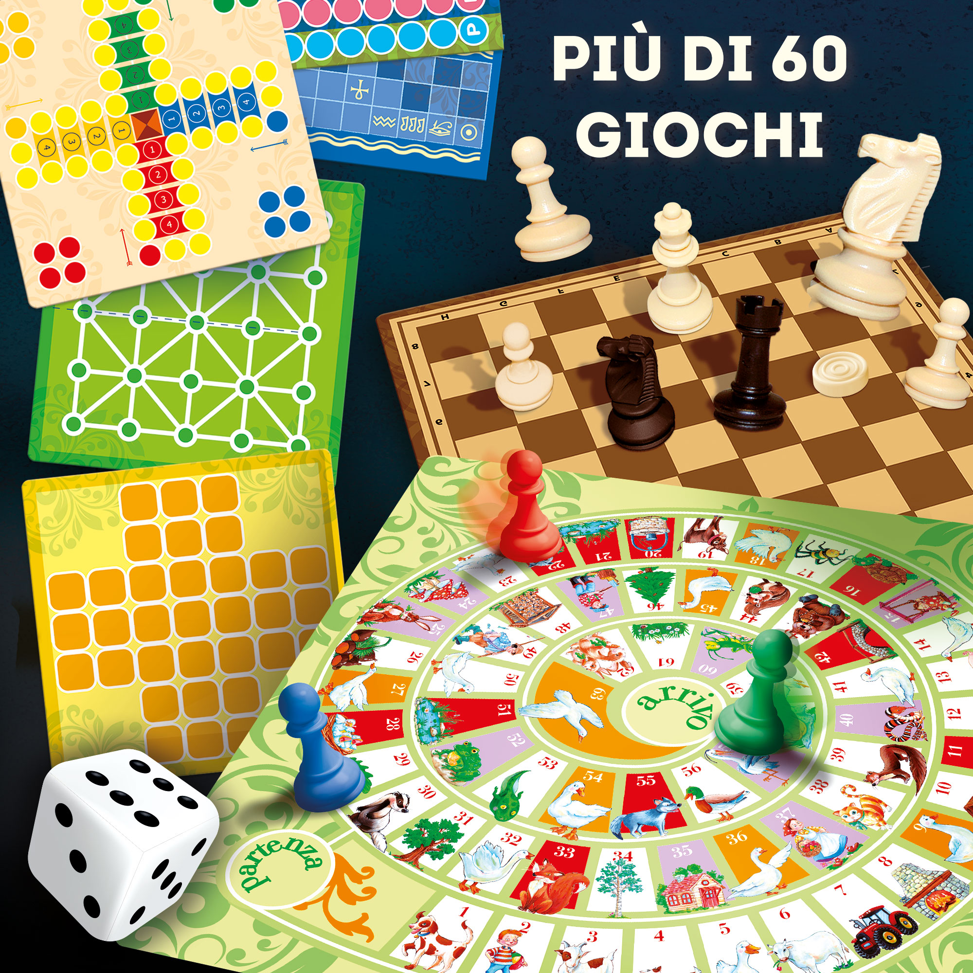 lisciani-ludoteca-giochi-riuniti-plus-de-60-jeux-coffret-jeux-de-soci-t-famille image 2