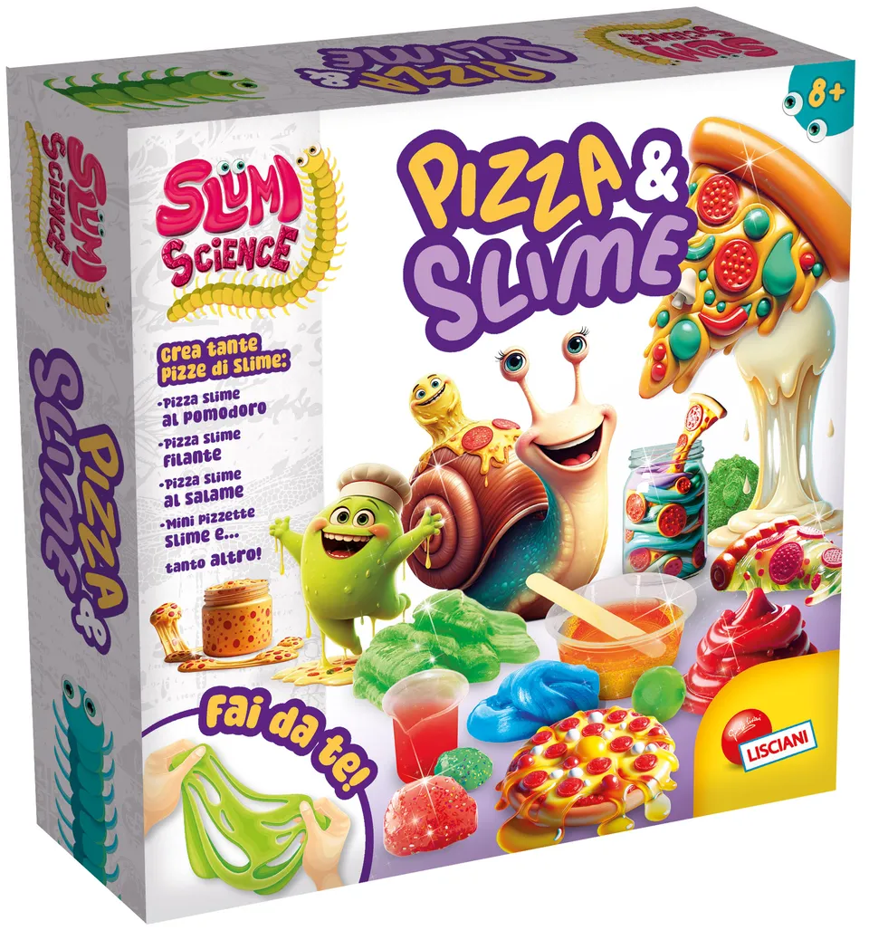 lisciani-slumi-science-pizza-e-slime-kit-pizza-slime image 1