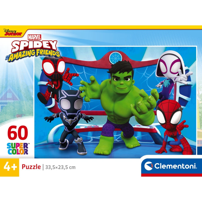 clementoni-spidey-and-his-amazing-friends-puzzle-enfants-60-pi-ces-33-5x23-5-cm image 4