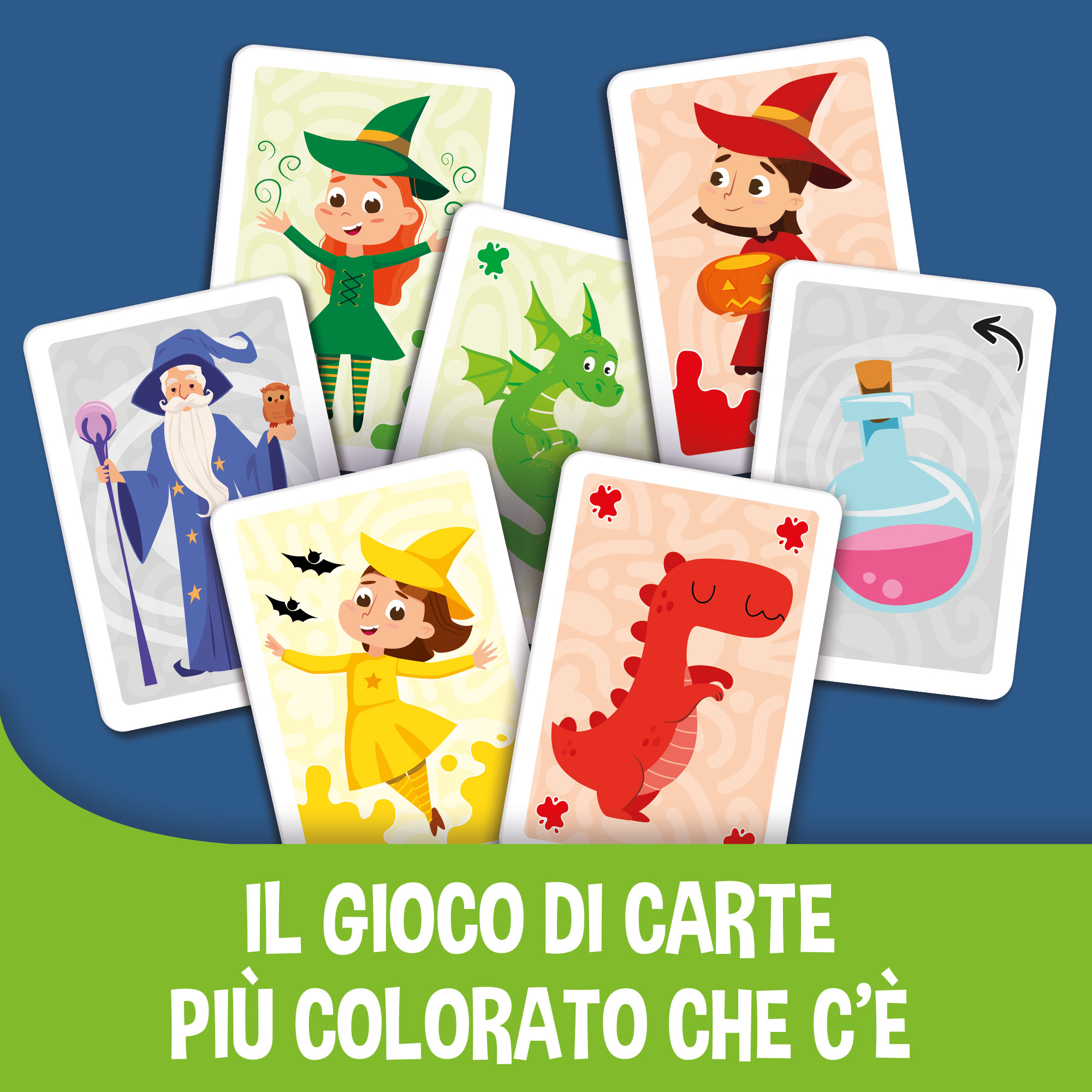 lisciani-ludoteca-le-carte-dei-bambini-strega-comanda-colore-jeu-de-cartes image 3