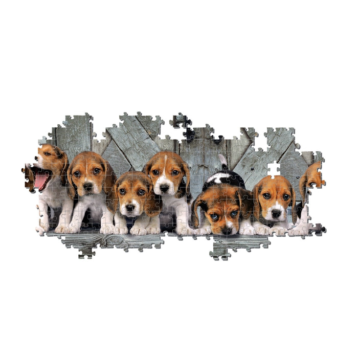 clementoni-beagles-puzzle-1000-pi-ces-98-x-33-cm image 3
