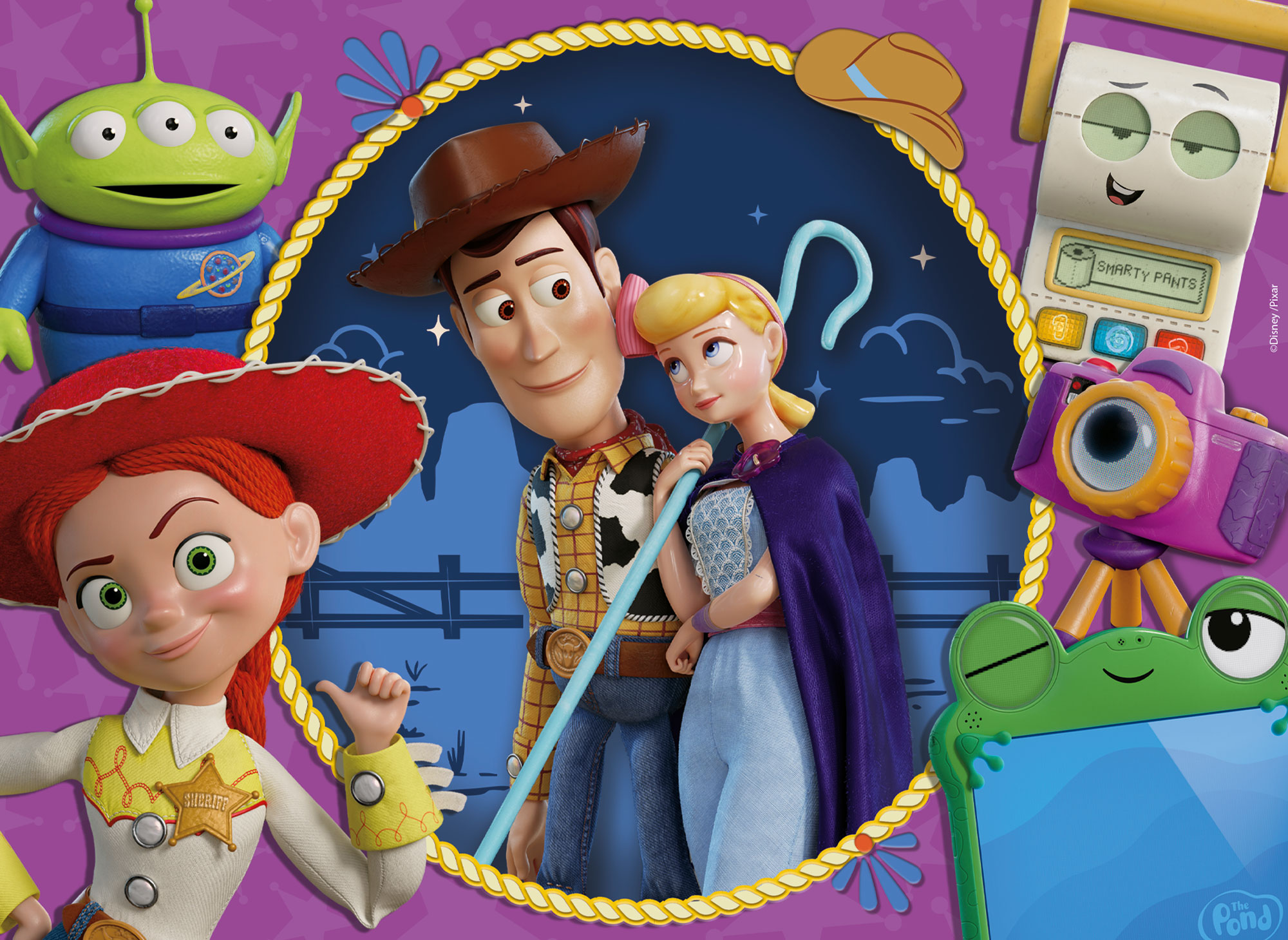 lisciani-disney-puzzle-df-maxifloor-4x48-toy-story-5-puzzle-coloriage image 5