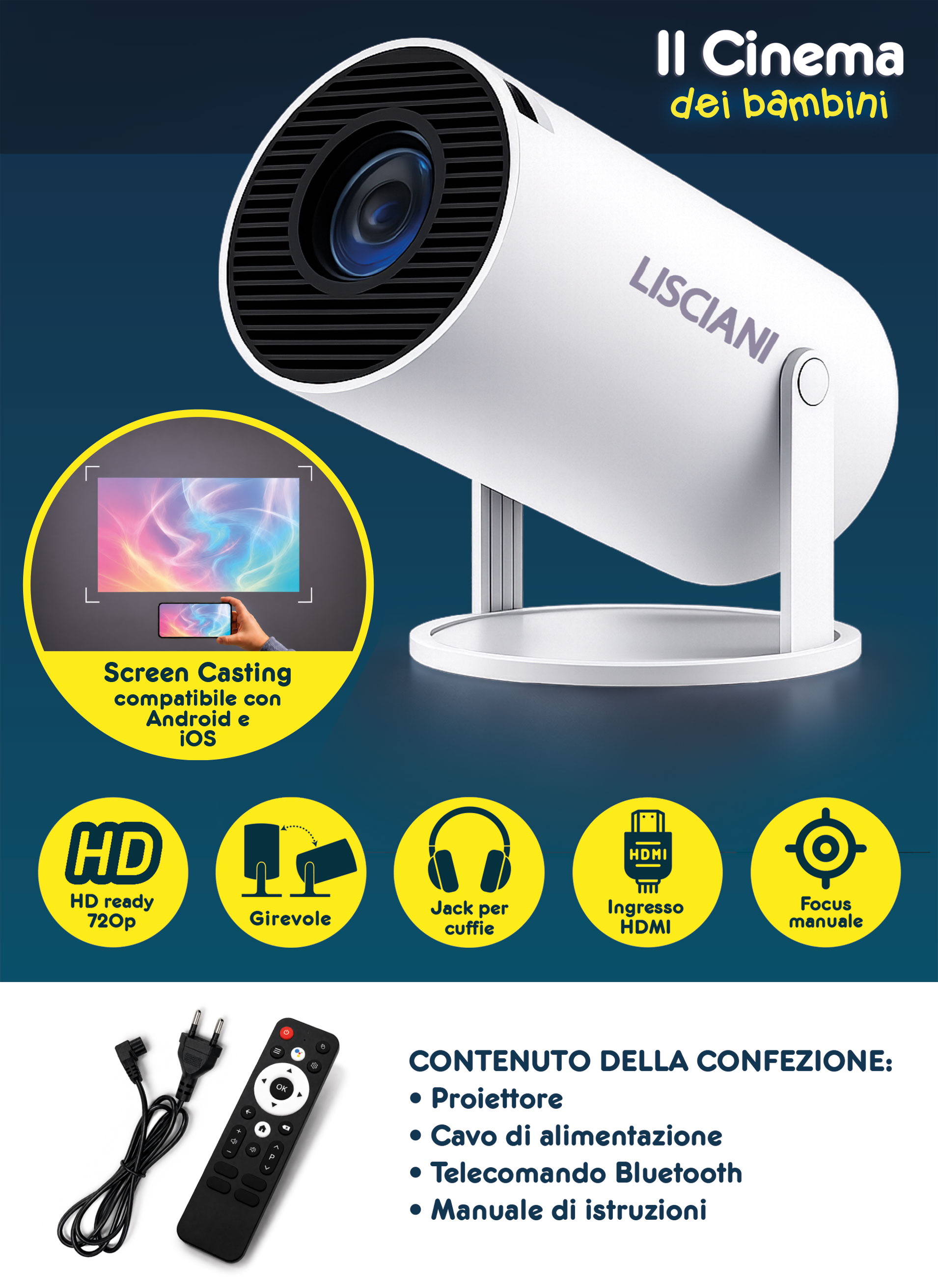 lisciani-hi-tech-educativo-cin-ma-des-enfants-vid-oprojecteur image 5
