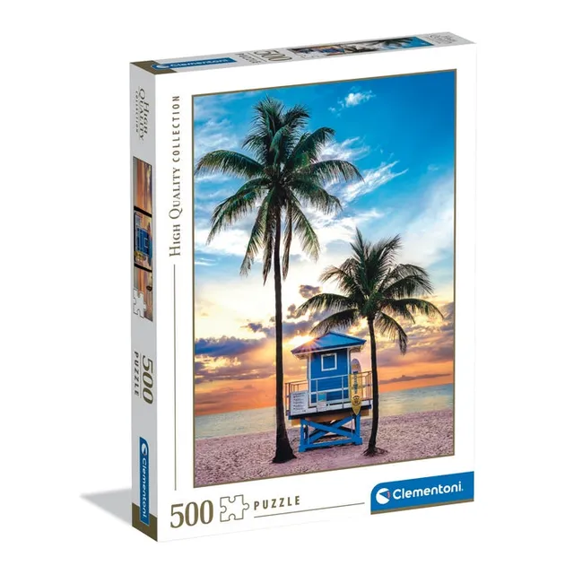 clementoni-miami-beach-florida-puzzle-500-pi-ces image 1