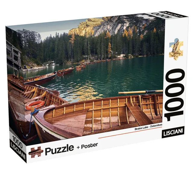 lisciani-puzzle-poster-dolomiti-1000-pi-ces image 1