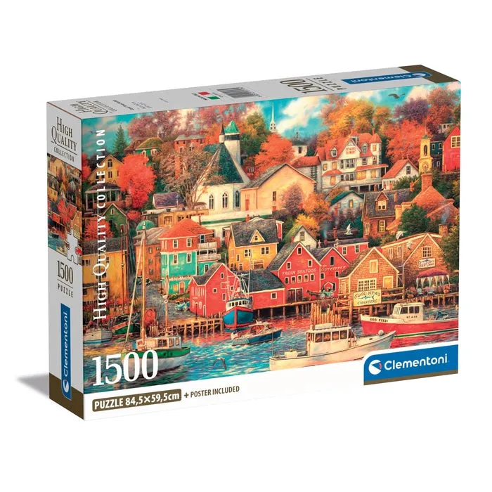 clementoni-collection-paysage-puzzle-good-times-harbor-1500-pi-ces image 1