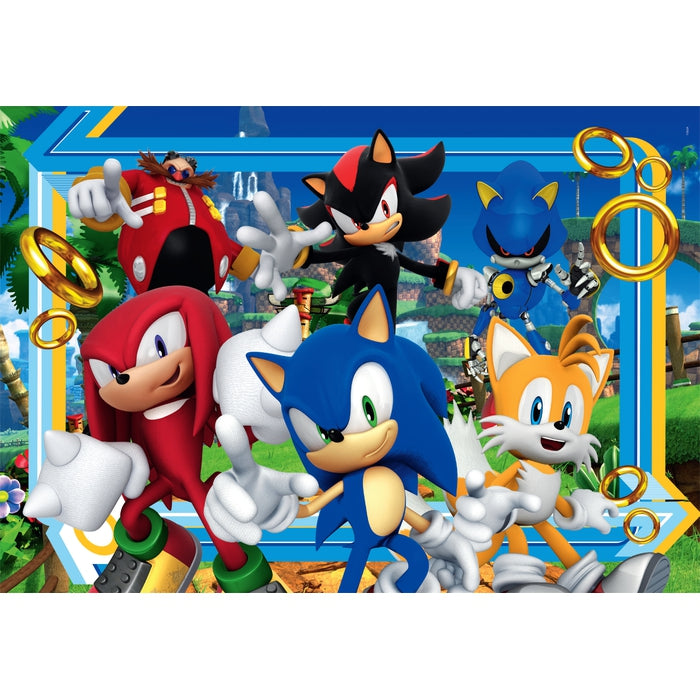 clementoni-sonic-puzzle-180-pi-ces-48-5-x-33-5-cm image 2