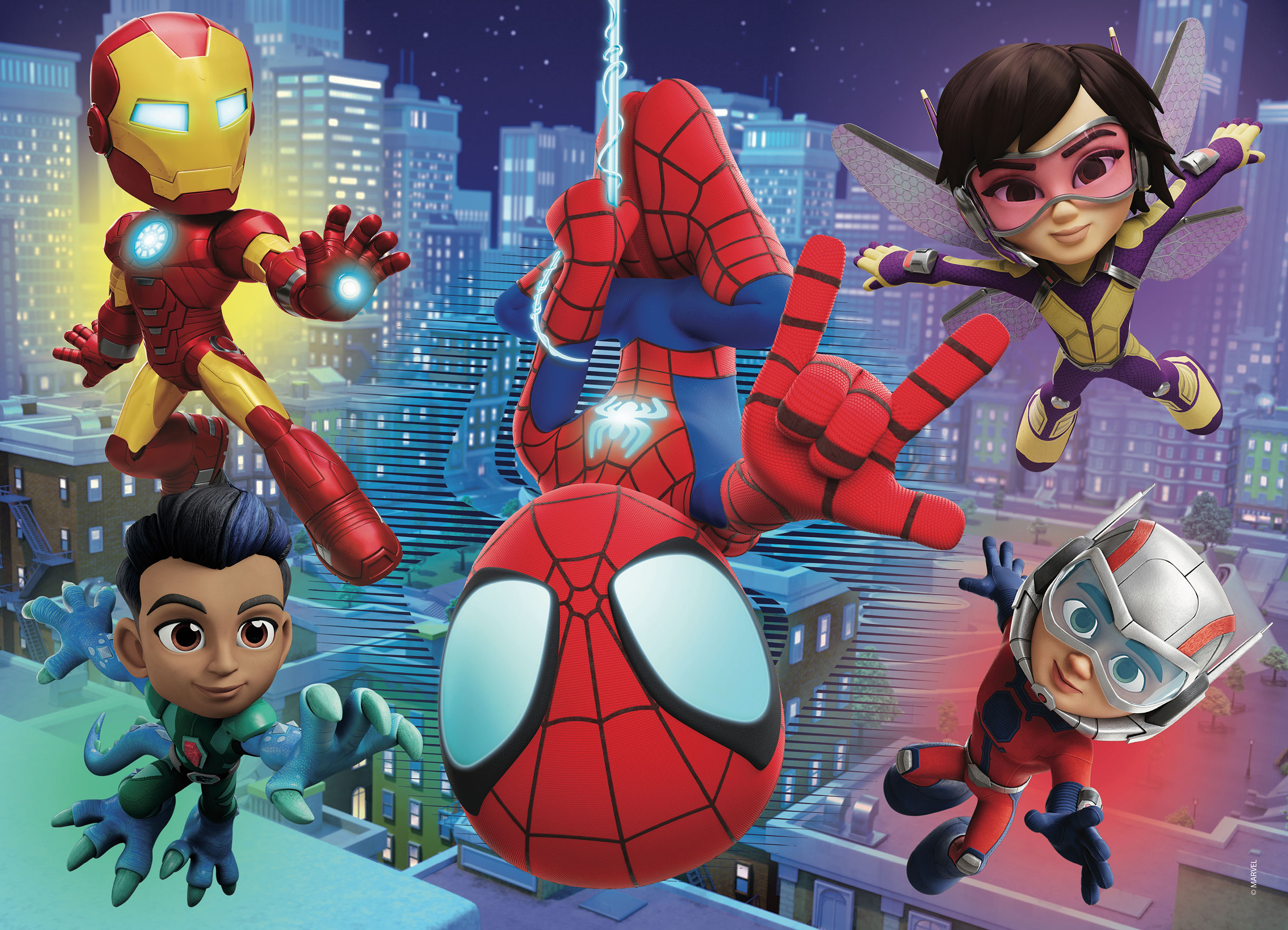 lisciani-marvel-puzzle-m-plus-48-spidey-double-face image 2