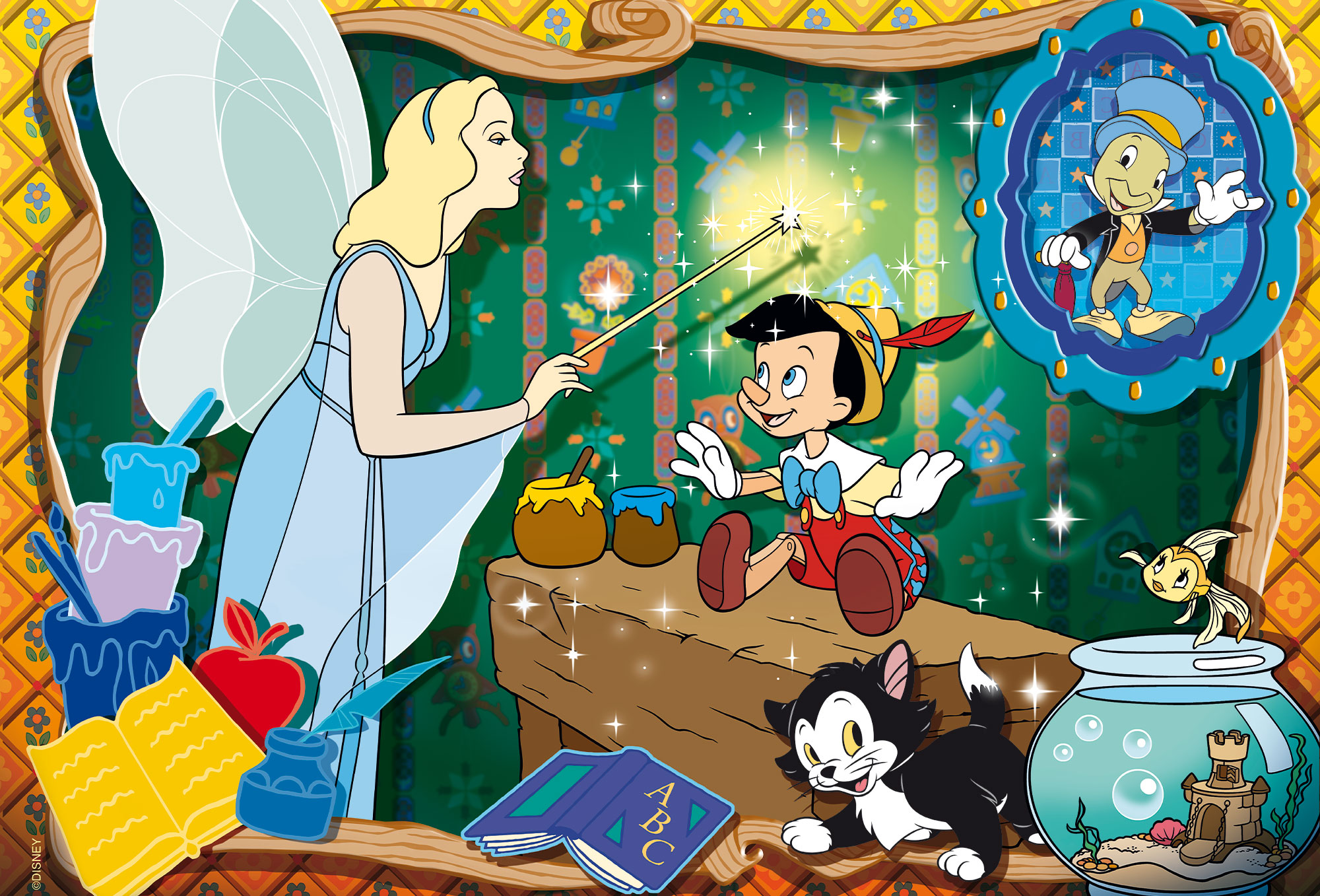 lisciani-disney-puzzle-double-face-maxi-floor-24-disney-classic image 2