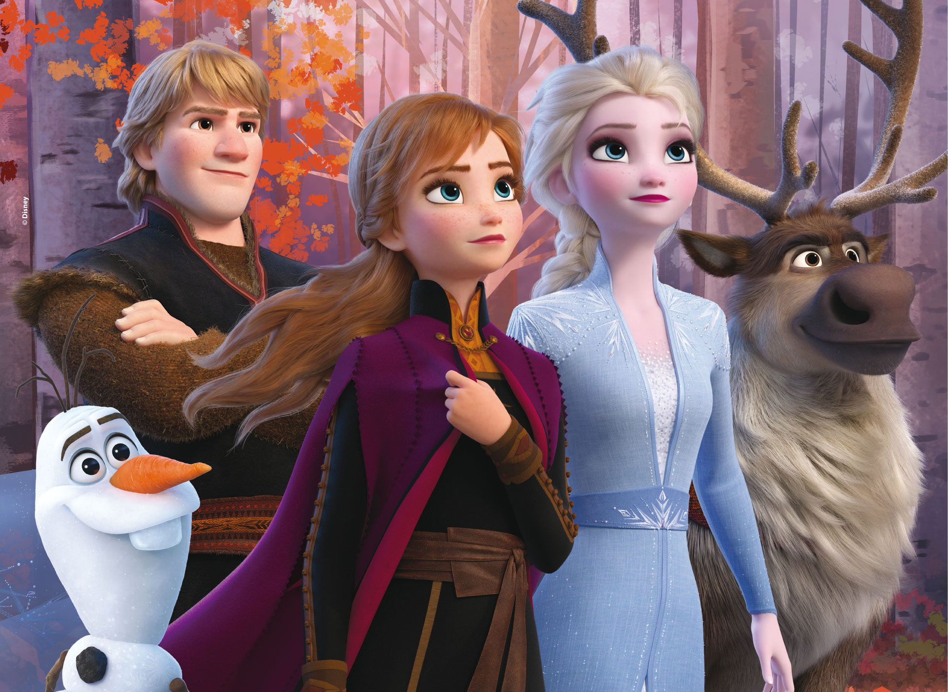 lisciani-disney-maxi-floor-24-puzzle-la-reine-des-neiges-2 image 2