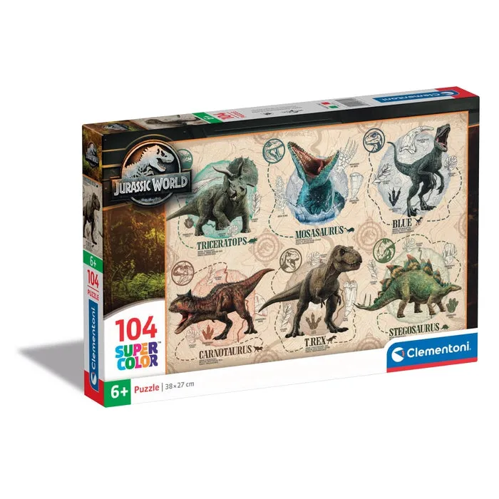 clementoni-jurassic-world-puzzle-enfant-104-pi-ces image 1