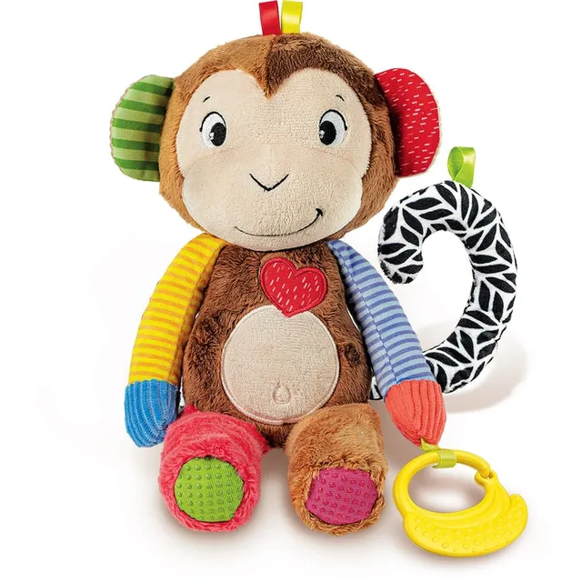 baby-clementoni-singe-canta-gioca-impara-peluche-interactive image 1