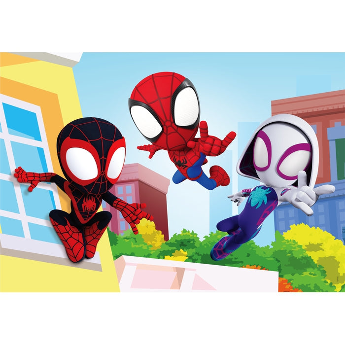clementoni-spidey-and-his-amazing-friends-puzzle-2x20-pi-ces image 3