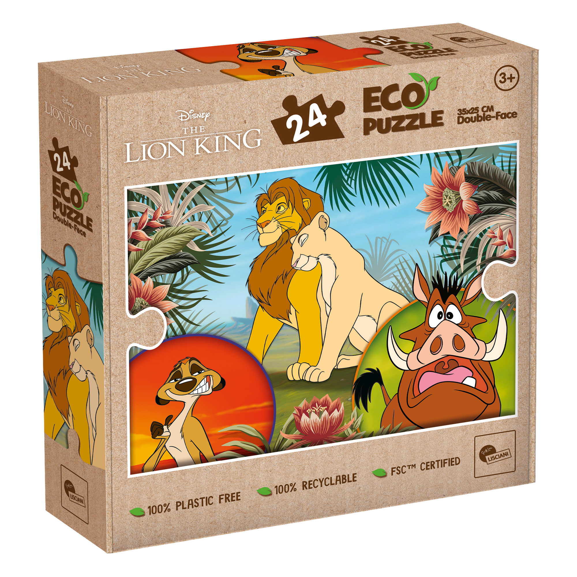 lisciani-disney-eco-puzzle-mini-df-24-le-roi-lion-24-pi-ces image 1