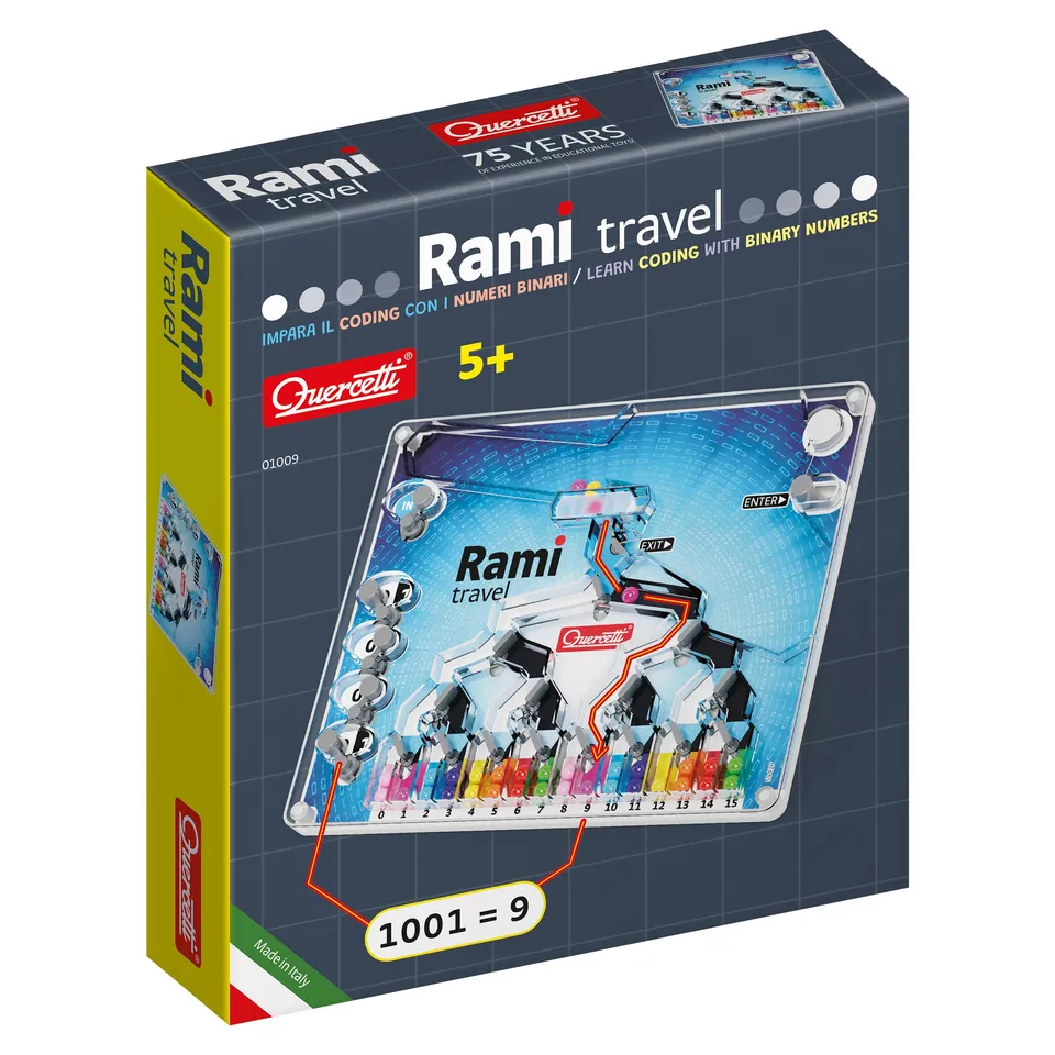quercetti-1009-mini-rami-jeu-d-adresse-voyage-et-calcul-binaire image 1