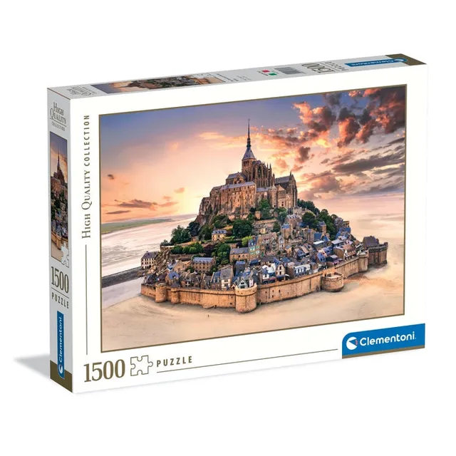 clementoni-the-mont-saint-michel-rising-puzzle-1500-pi-ces image 1