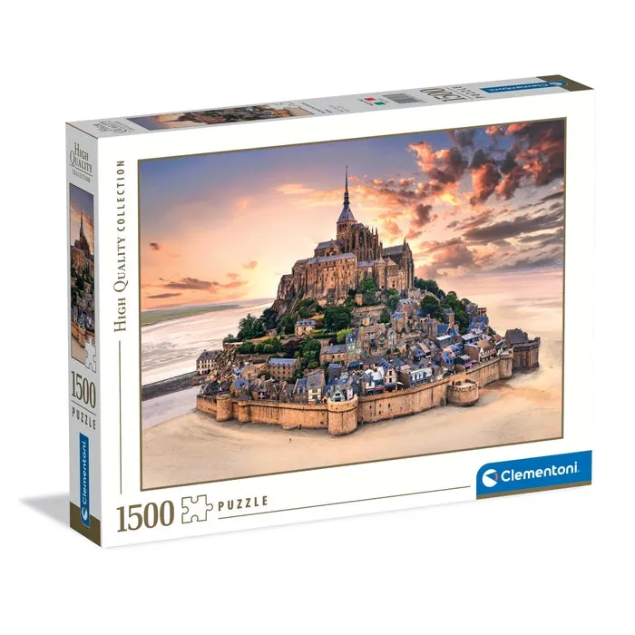 clementoni-the-mont-saint-michel-rising-puzzle-1500-pi-ces image 1